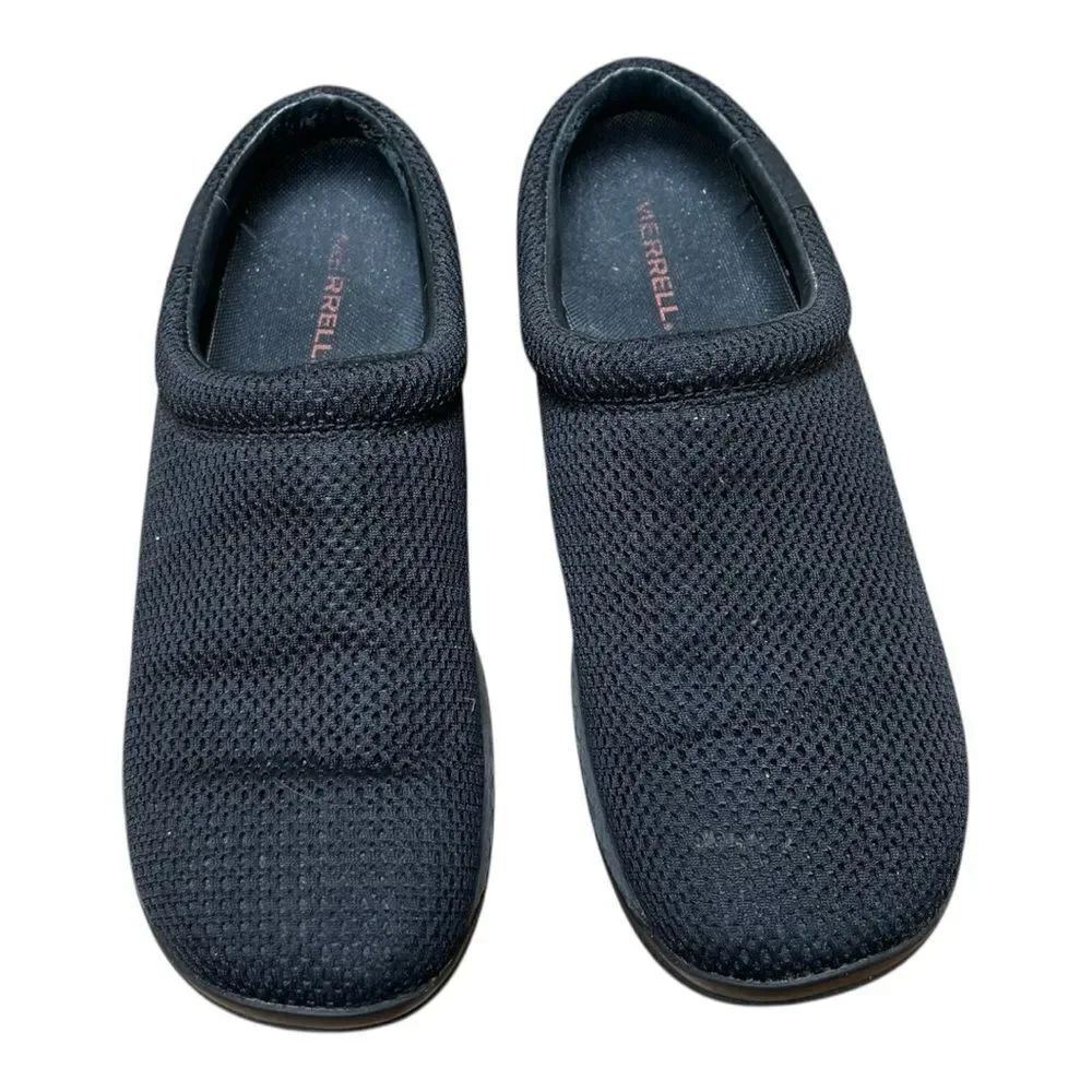 Merrell Black Slip-On Loafers with Comfort Fit Size 9